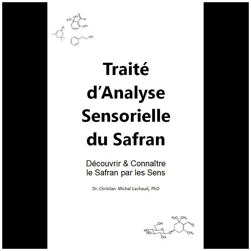 Front cover of the Traité d'Analyse Sensorielle du Safran