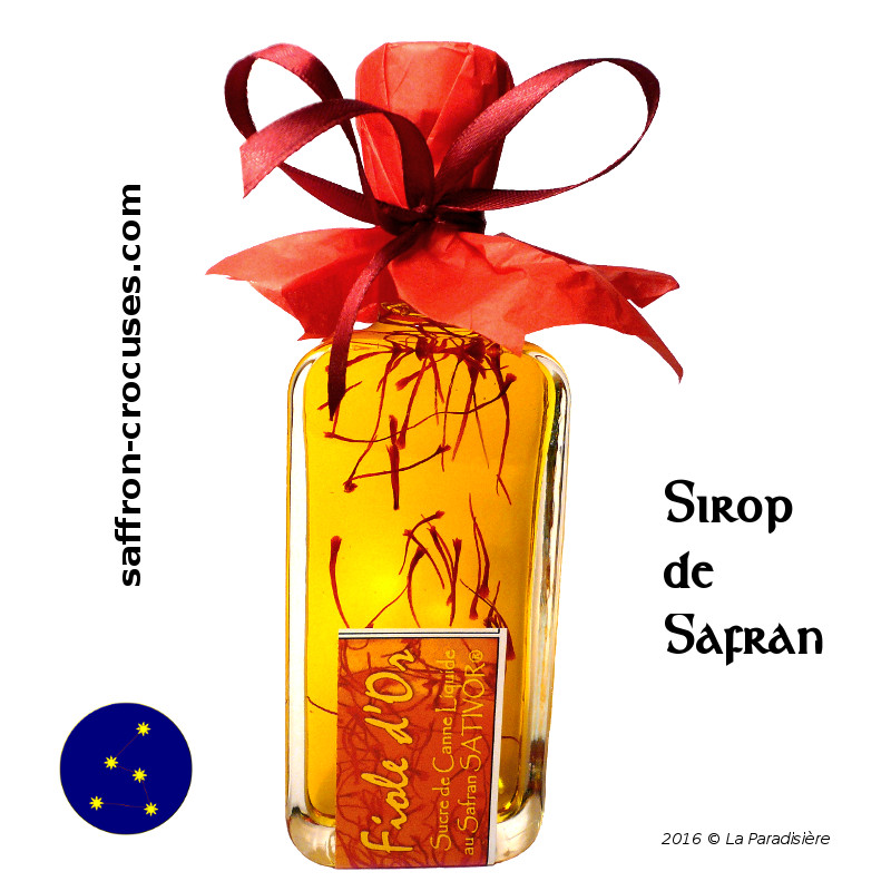 Syrup with Saffron SATIVOR®
